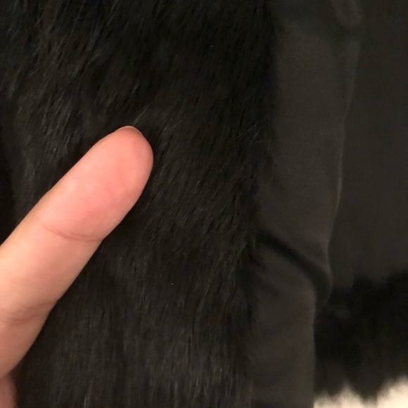 VINTAGE Rabbit Fur Coat - Picture 2 of 4